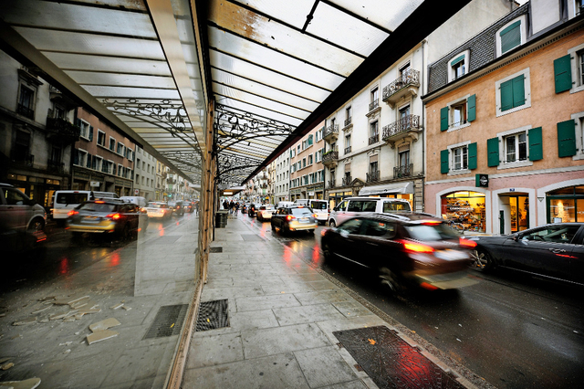 Geneve 30 kmh grands axes